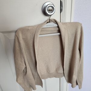 Calvin Klein Shimmering Gold Women's Shrug